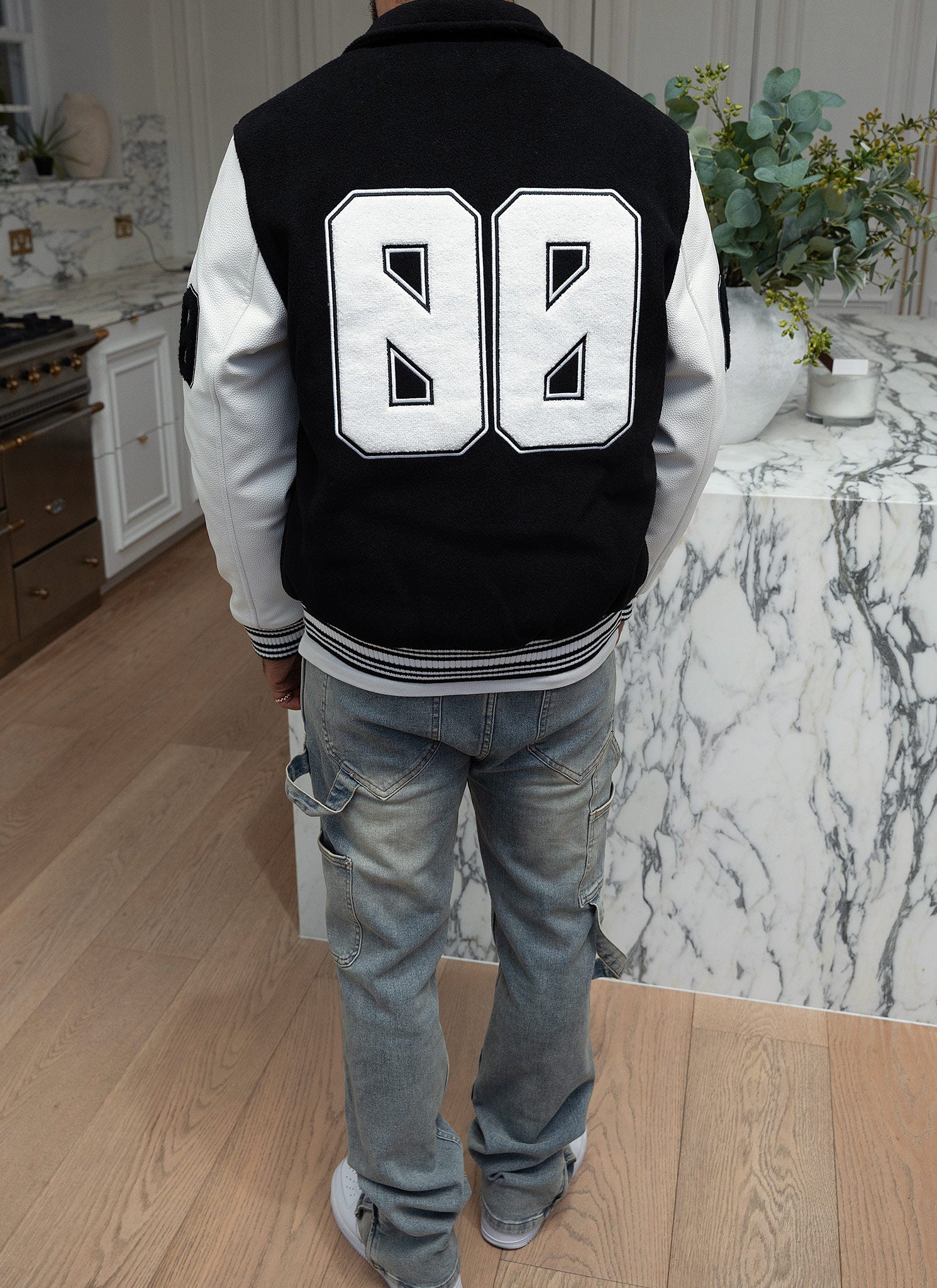 All Star Varsity Jacket - Black