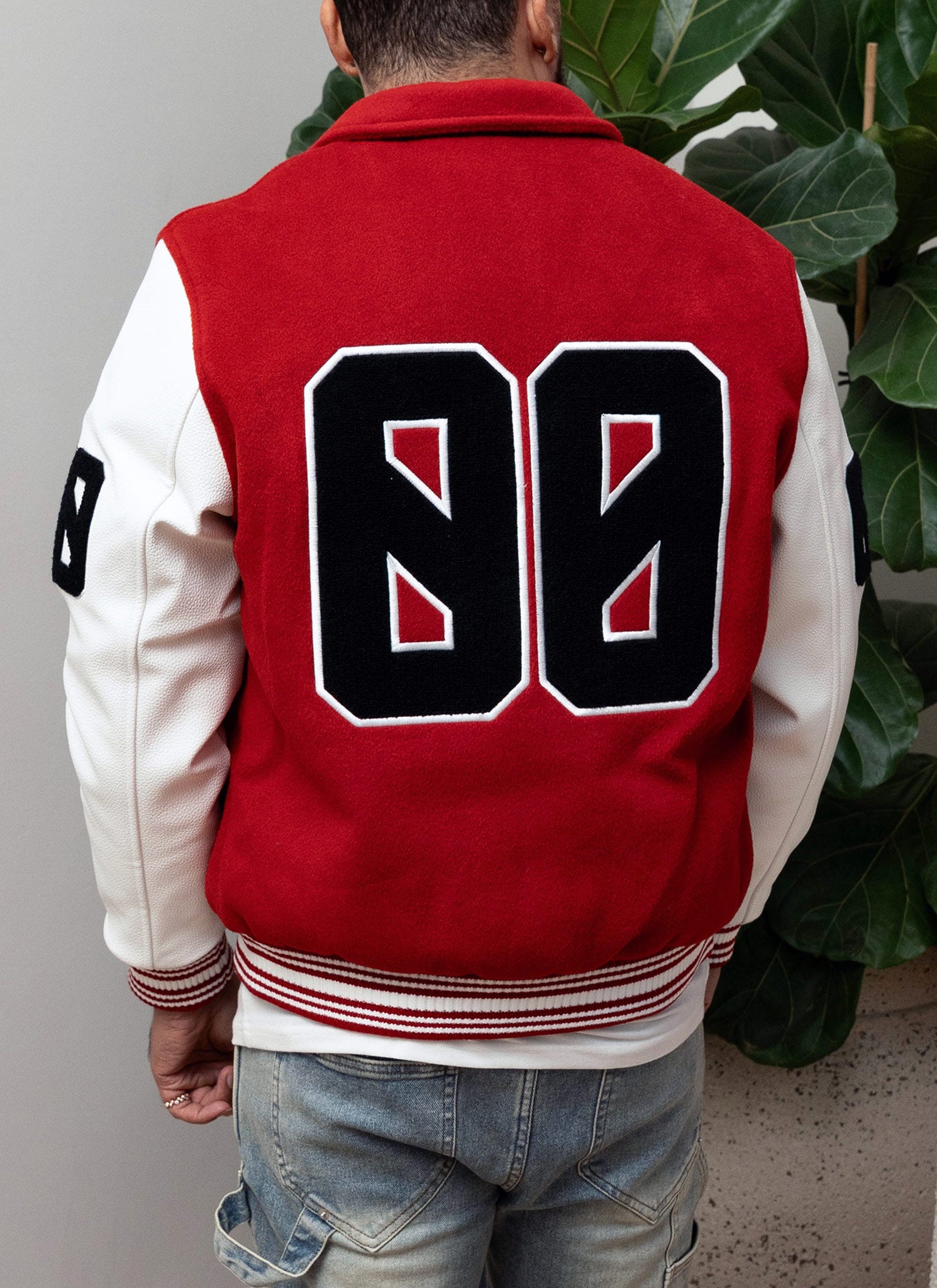 All Star Varsity Jacket - Red