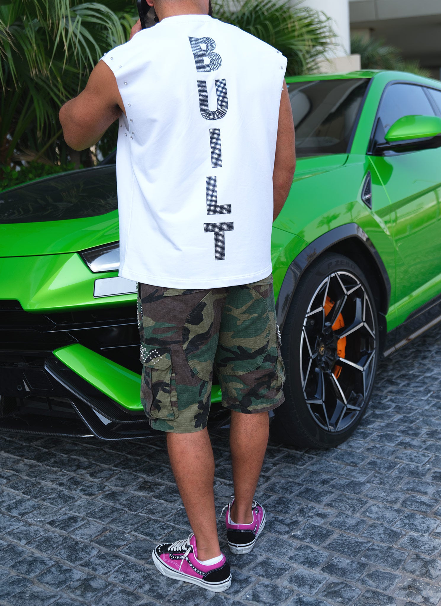 Members Built VVS Sleeveless T-Shirt - White