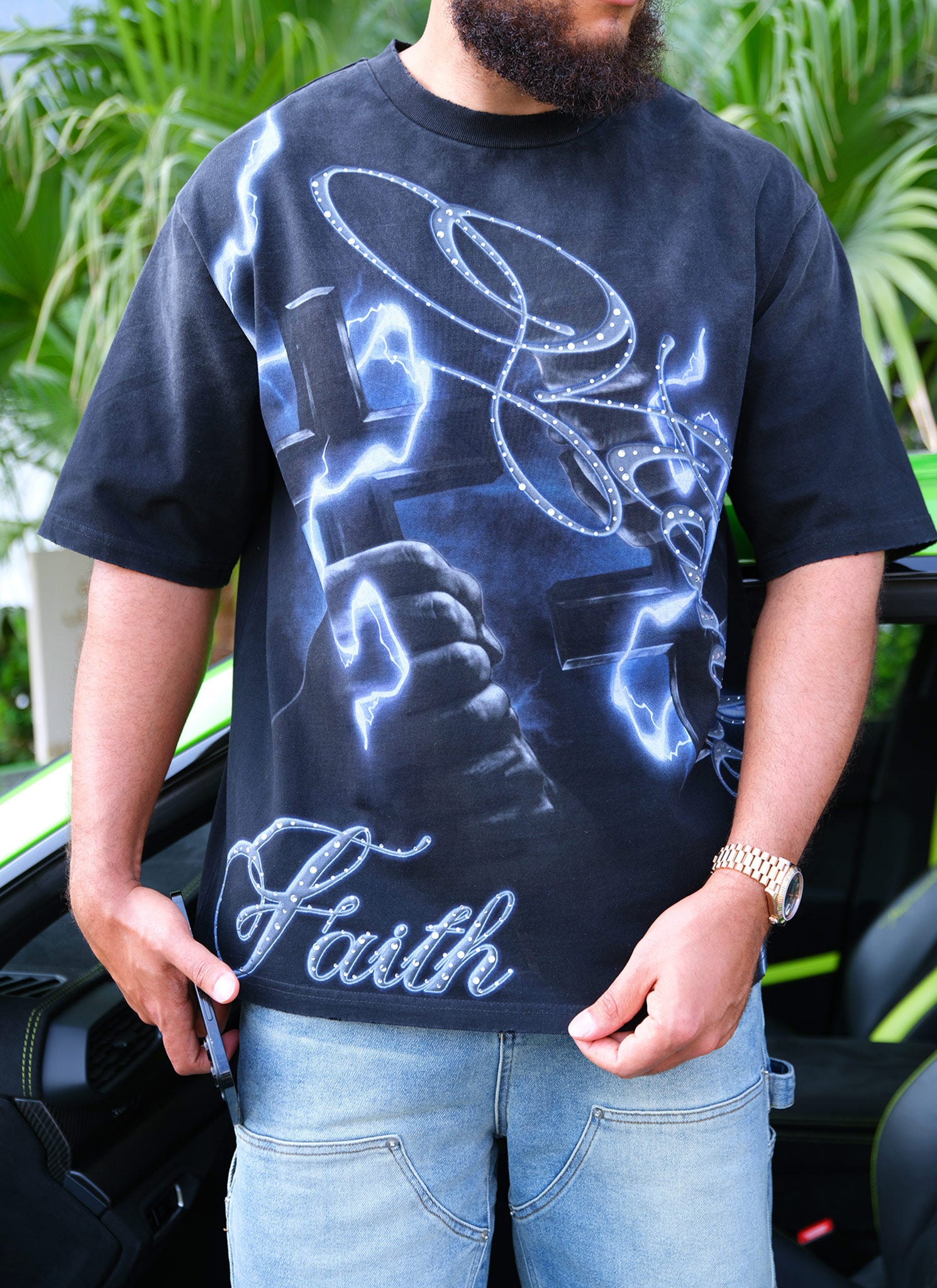 Members Faith T-Shirt - Black