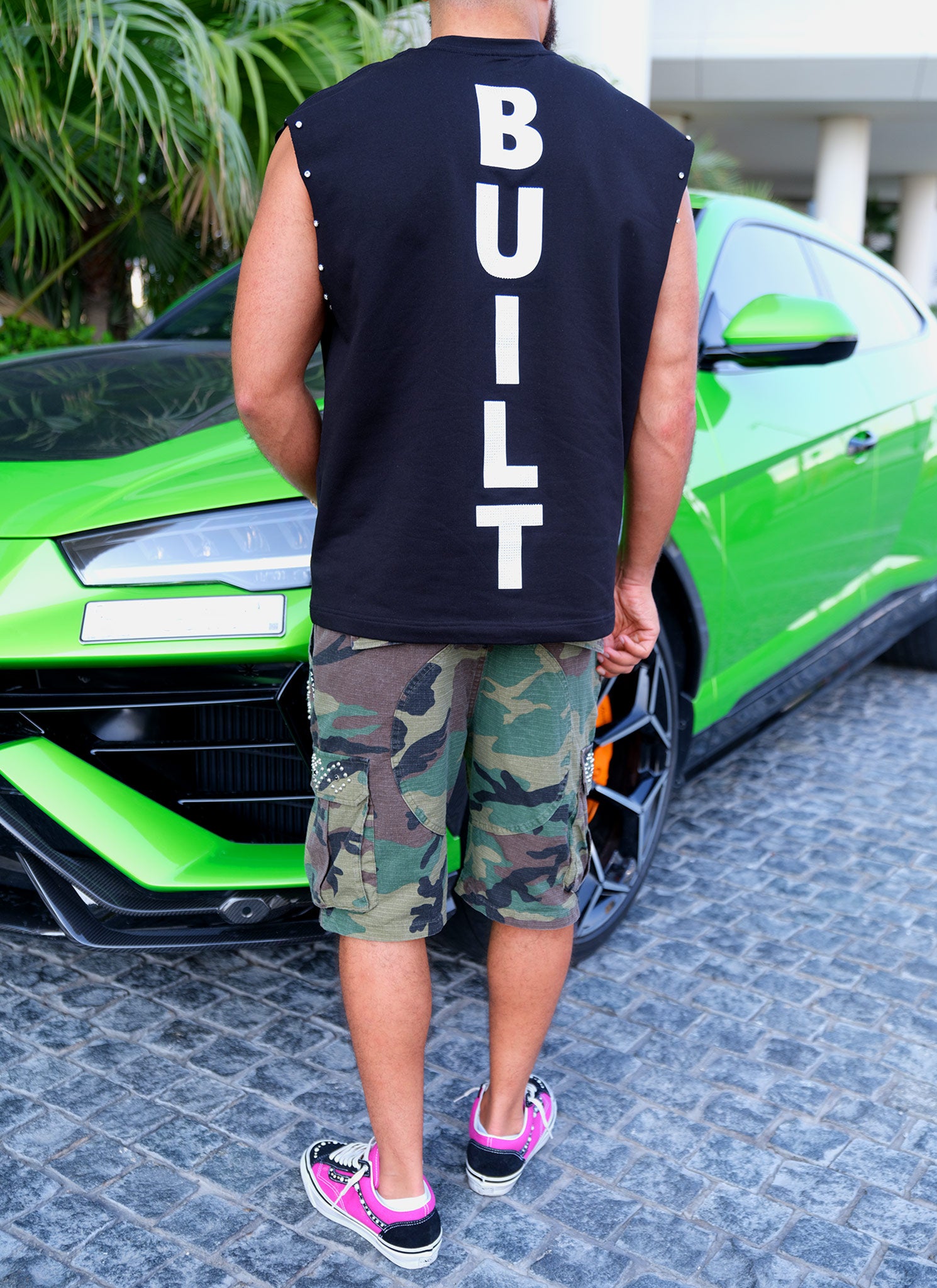 Members Built VVS Sleeveless T-Shirt - Black