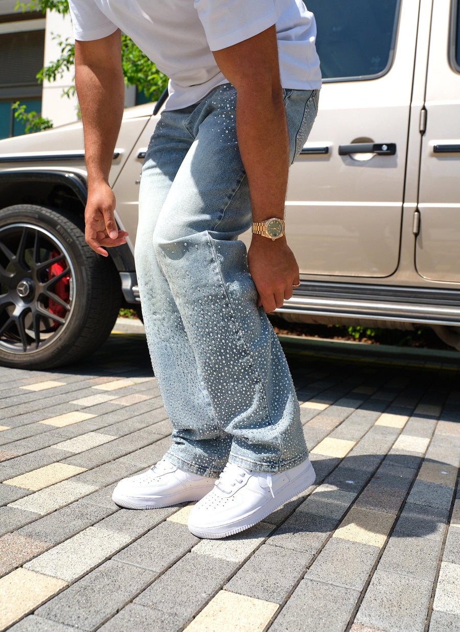 Vintage VVS Cluster Jeans - Blue