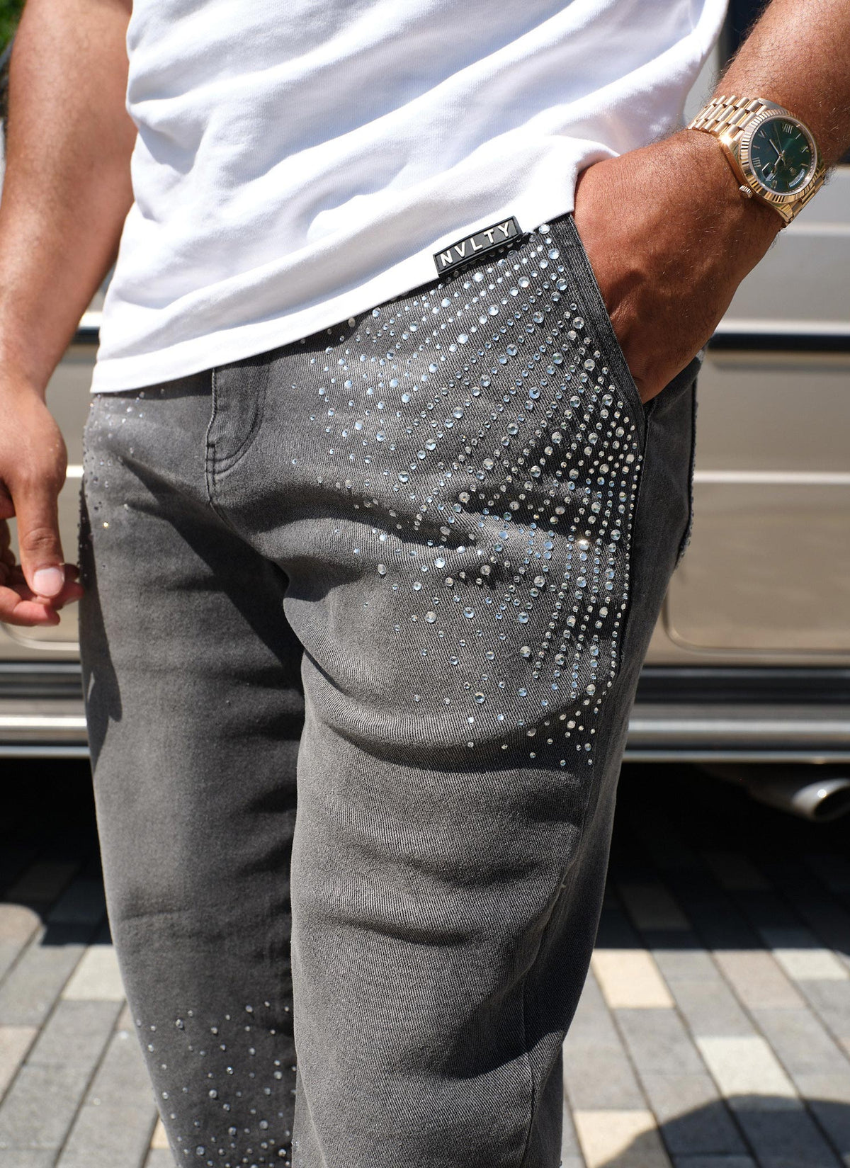 Vintage VVS Cluster Jeans - Black