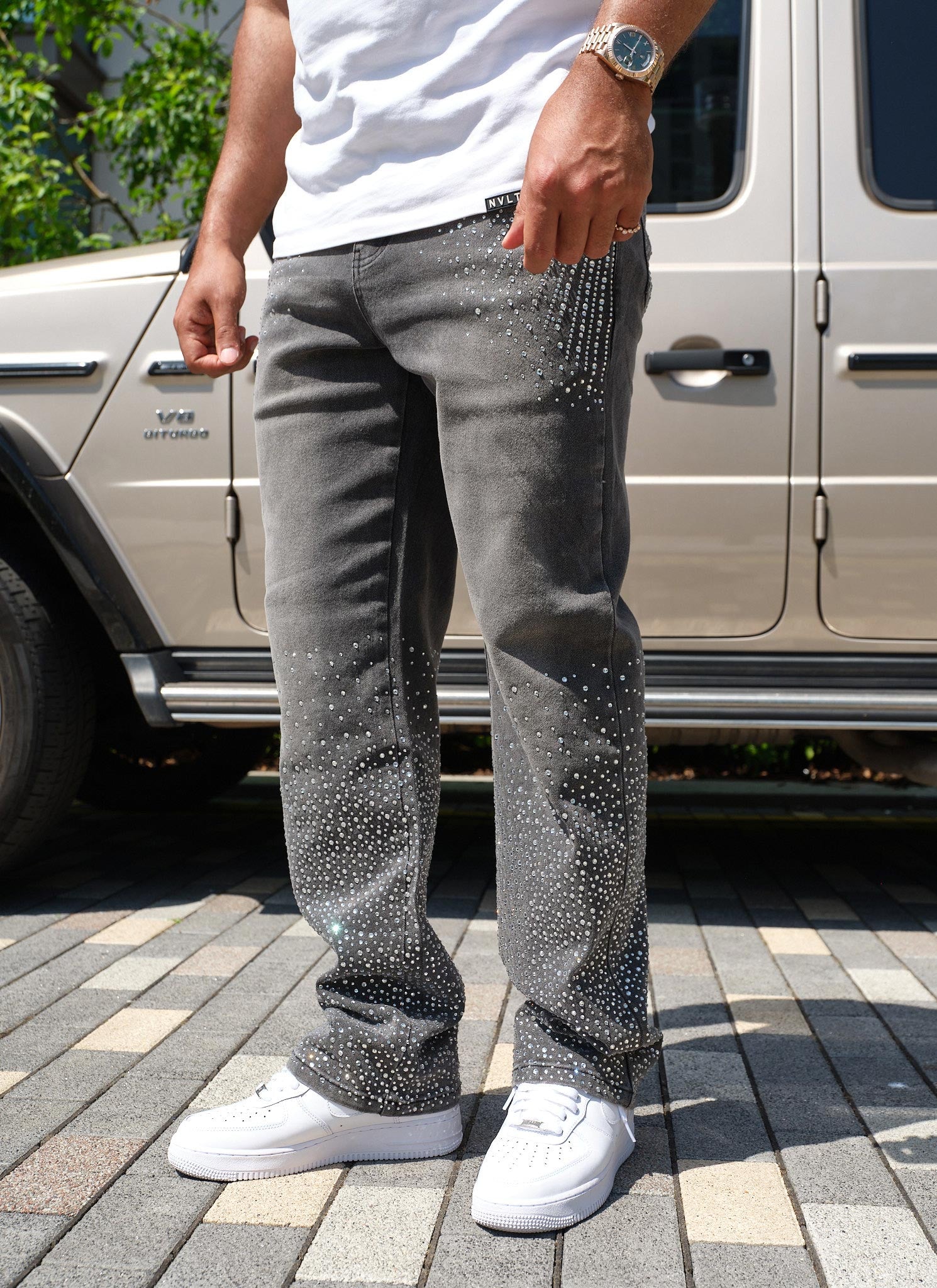 Vintage VVS Cluster Jeans - Black