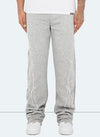 Vintage Flare Flame Joggers - Grey