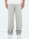 Vintage Flare Flame Joggers - Grey