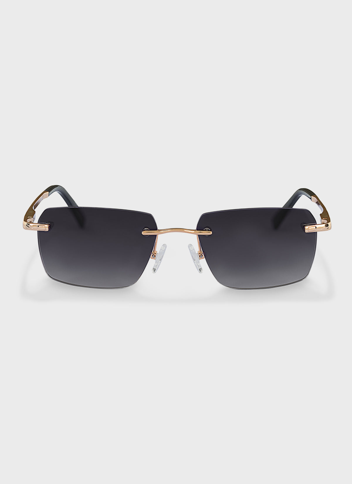 Frameless Tint Sunglasses - Gold