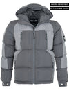 Shadow Puffer Jacket - Charcoal Grey/Light Grey