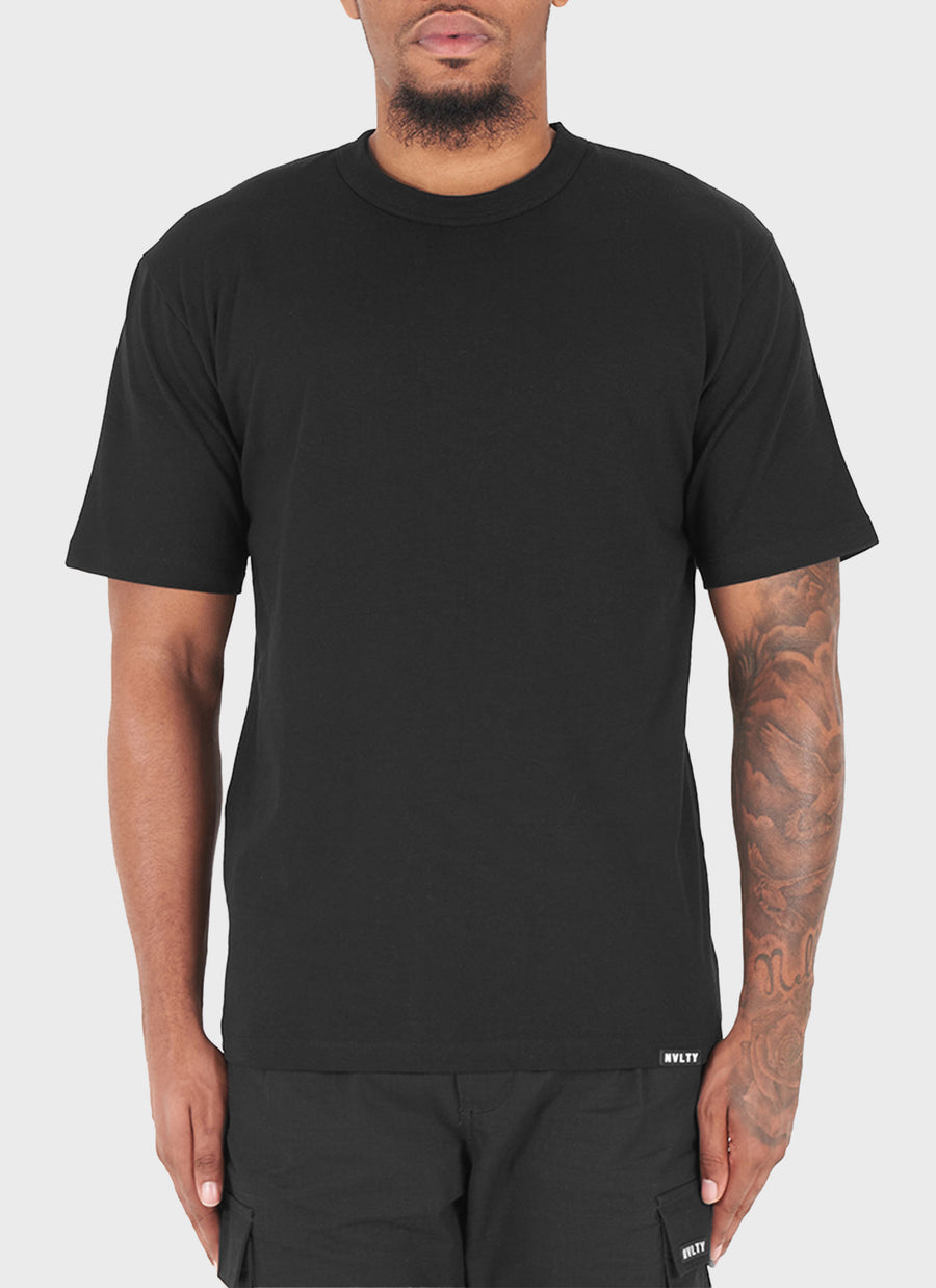 Heavyweight Essential T-Shirt - Black