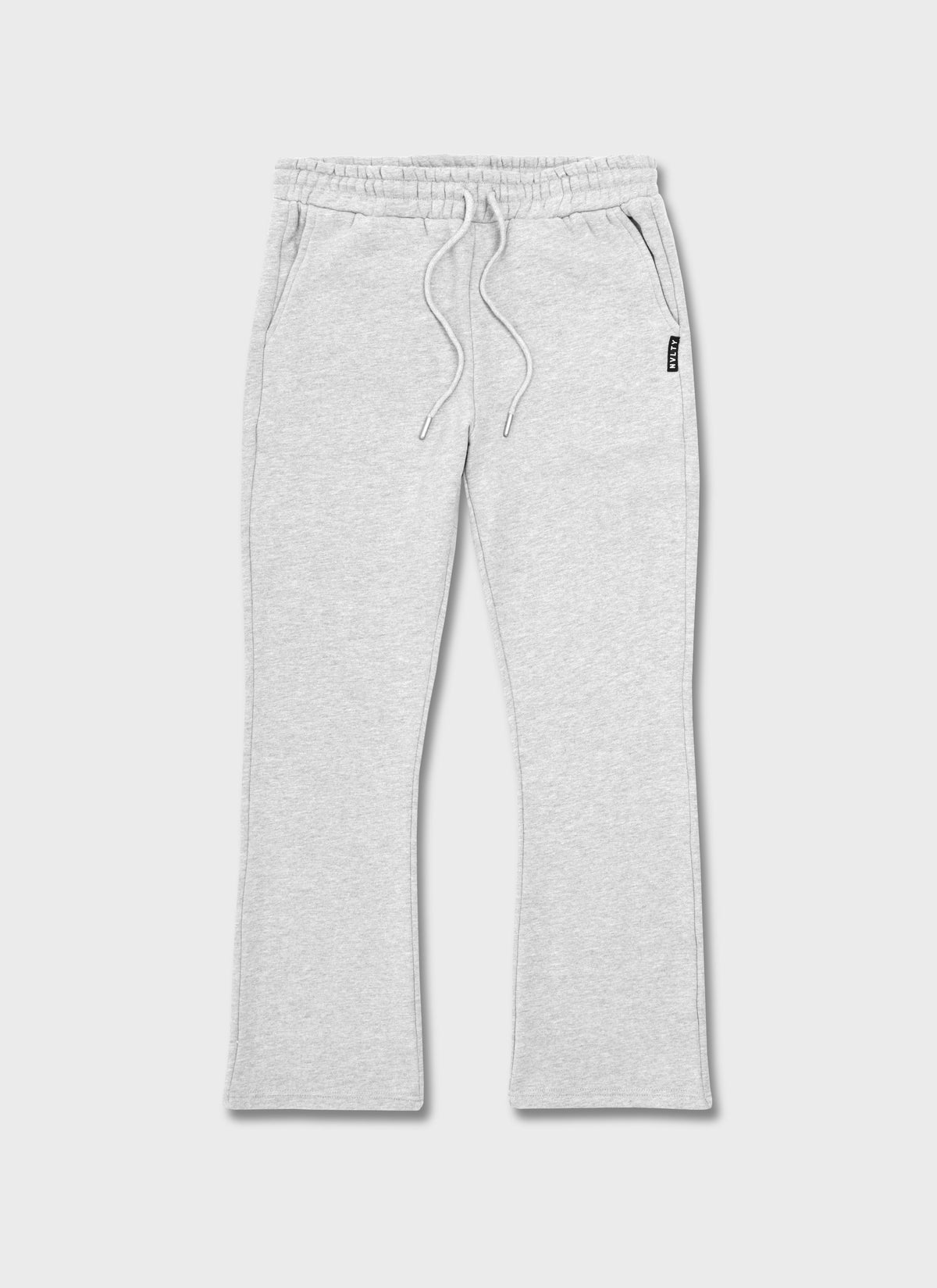 Heavyweight Luxe Flare Joggers - Grey