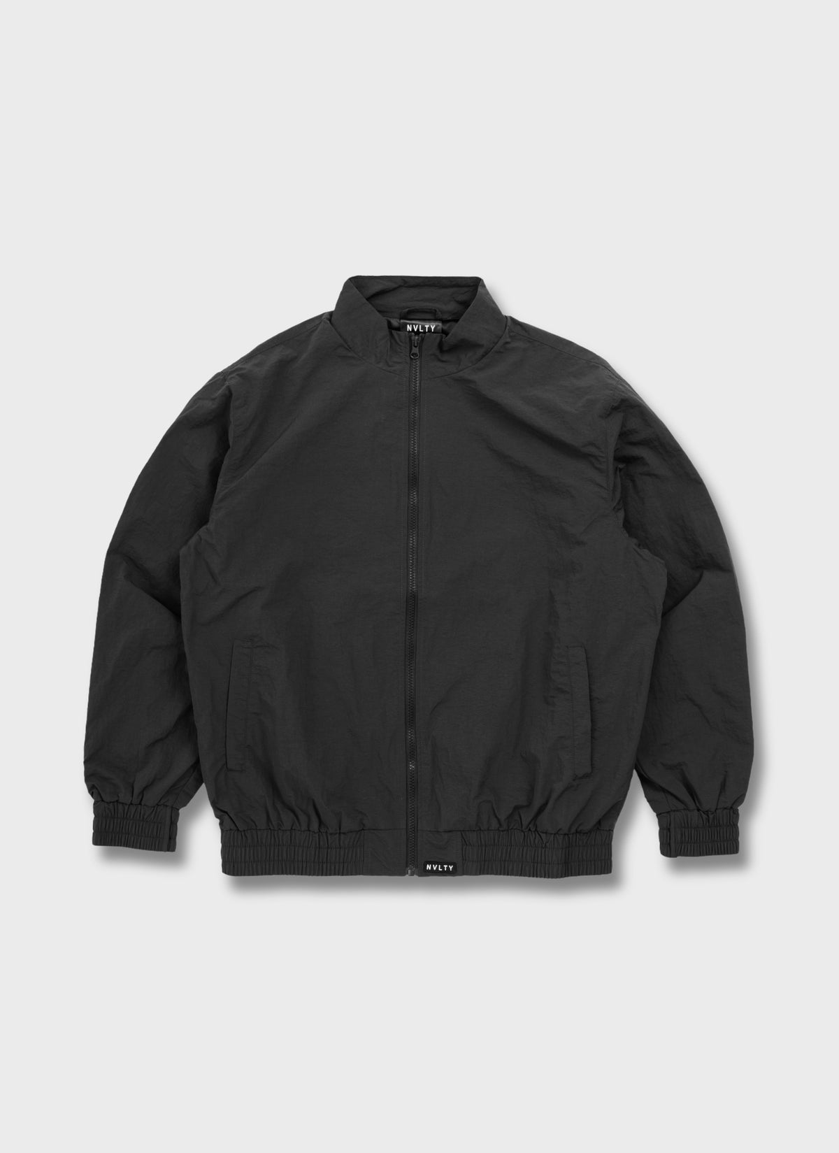 Heavyweight Shell Track Jacket - Black