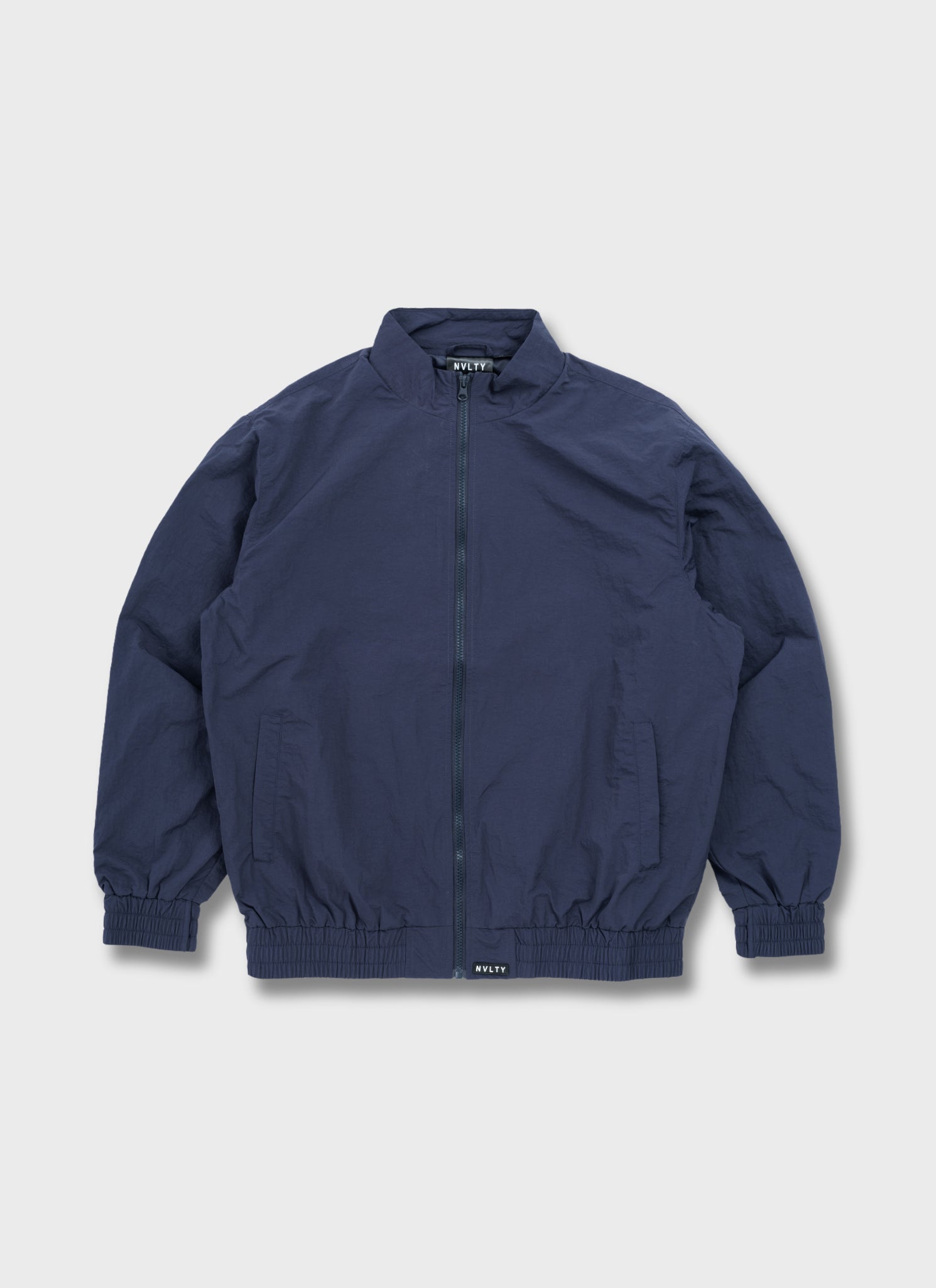 Heavyweight Shell Track Jacket - Navy
