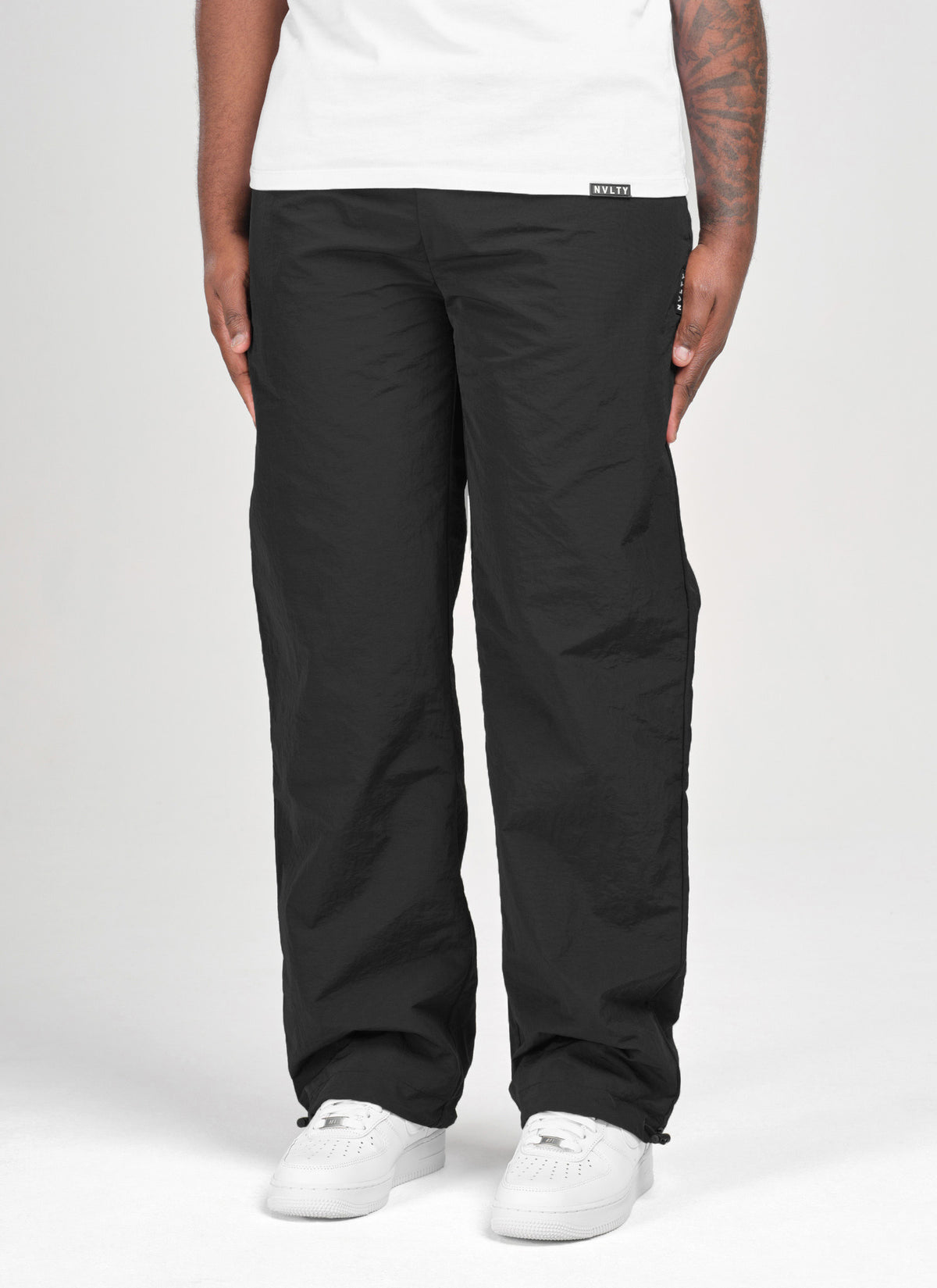 Heavyweight Shell Track Pants - Black