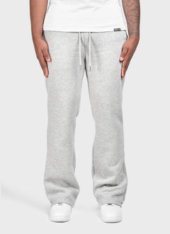 Heavyweight Luxe Flare Joggers - Grey