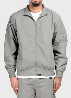 Heavyweight Shell Track Jacket - Grey
