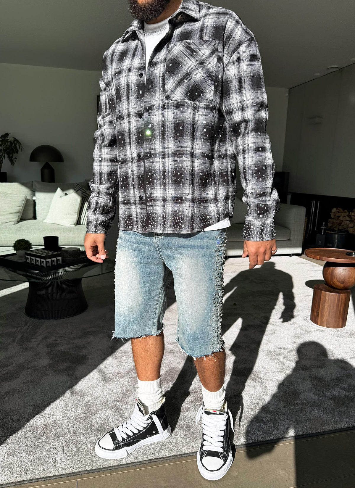 Vintage VVS Flannel - Black