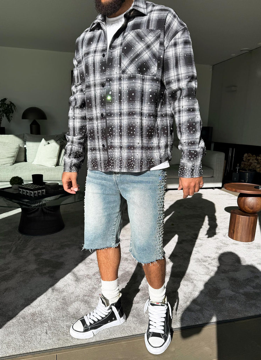 Vintage VVS Flannel - Black