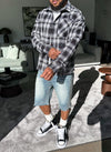 Vintage VVS Denim Shorts - Blue