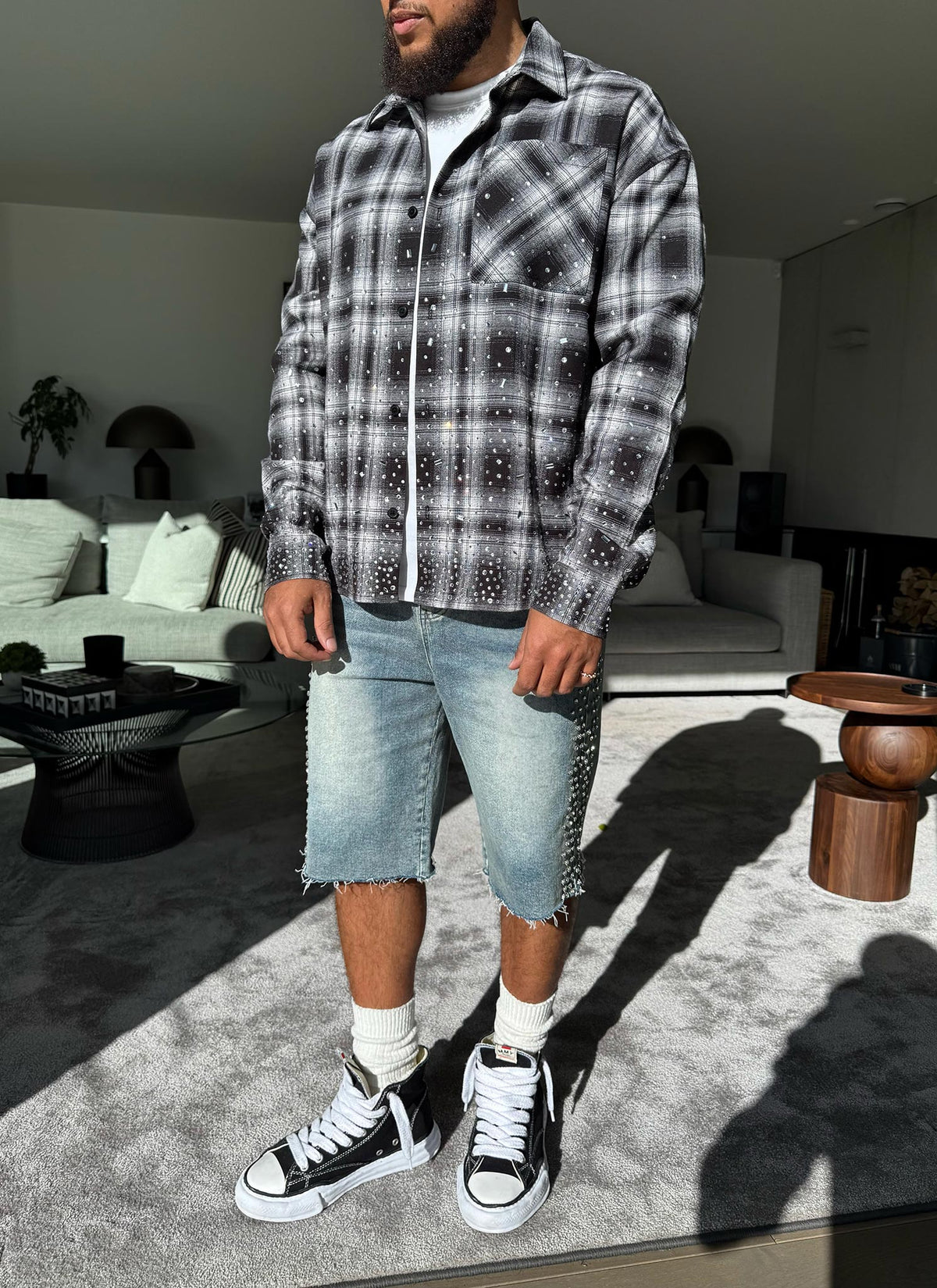 Vintage VVS Flannel - Black