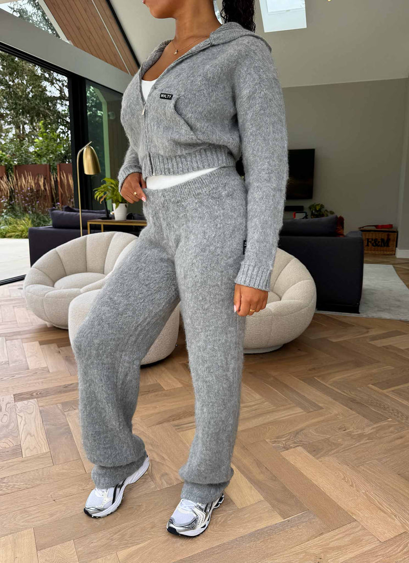 Mohair Joggers - Grey