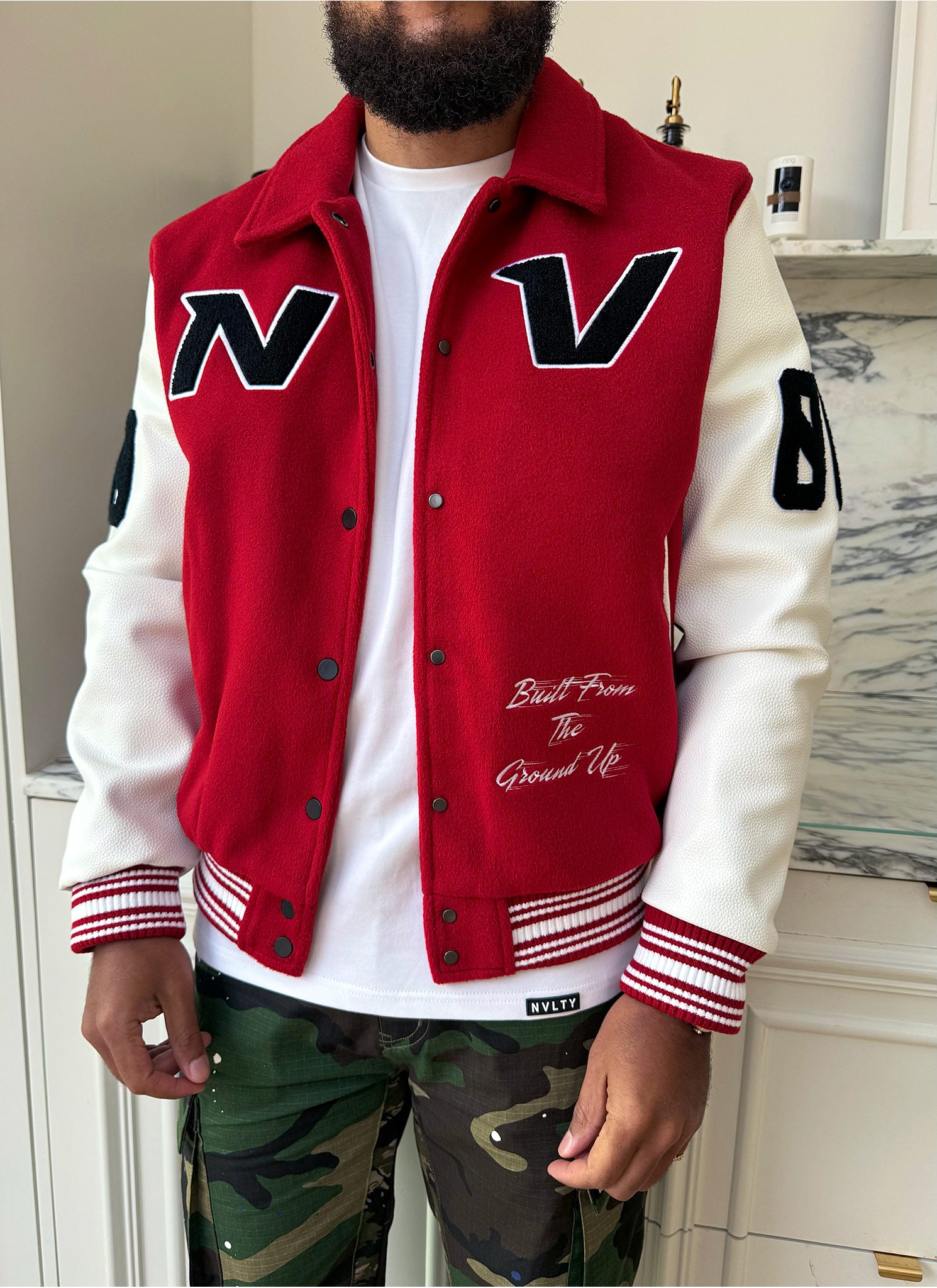 All Star Varsity Jacket - Red