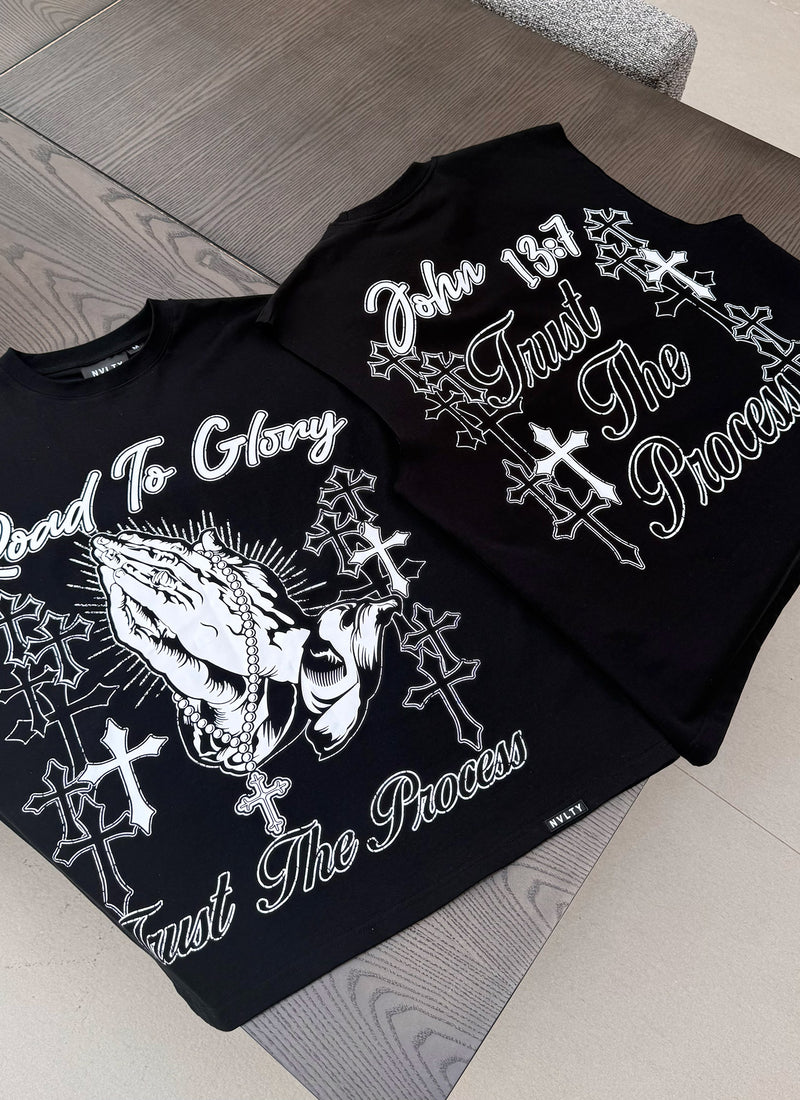 Road To Glory Sleeveless T-Shirt - Black