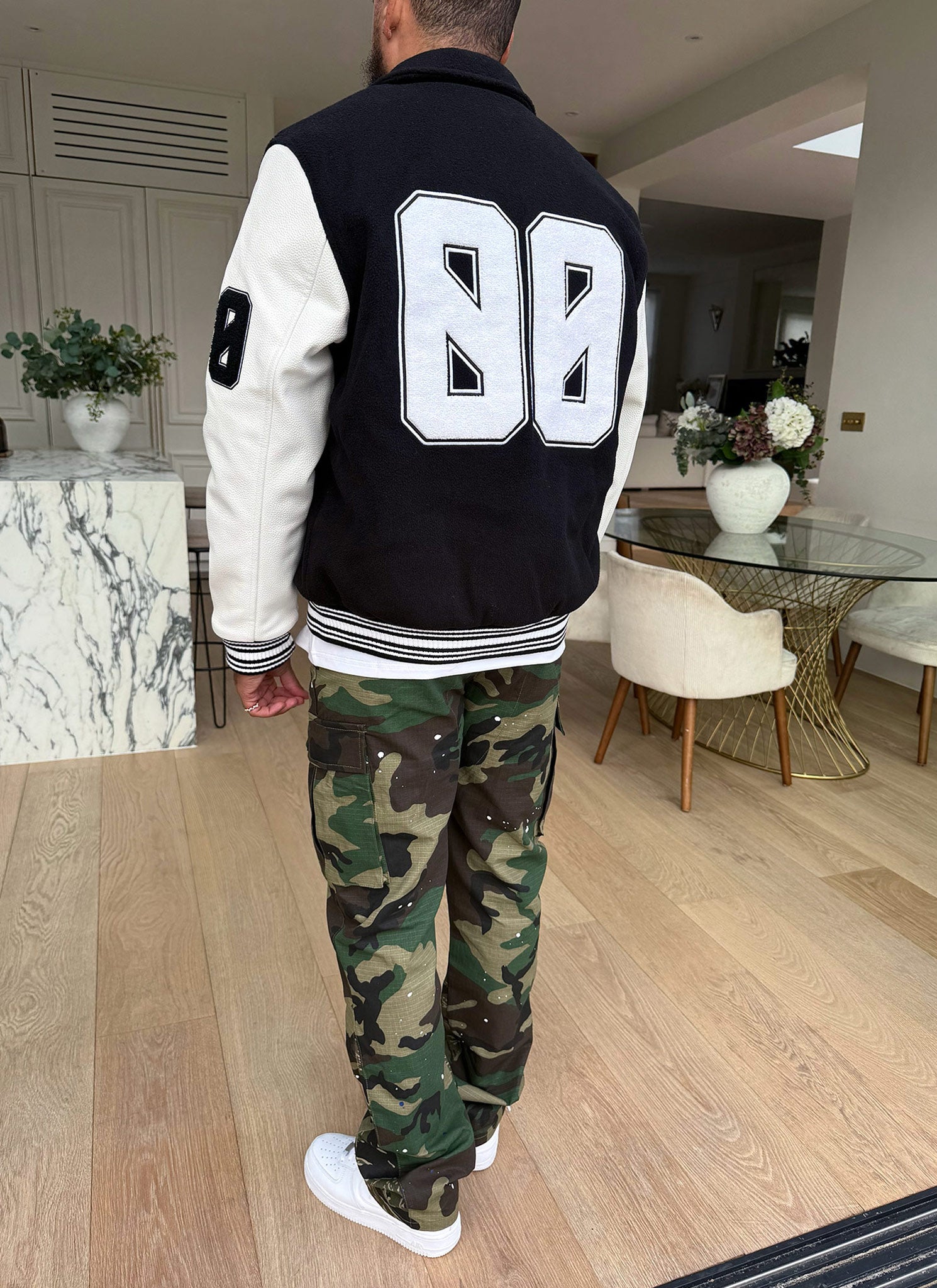 All Star Varsity Jacket - Black