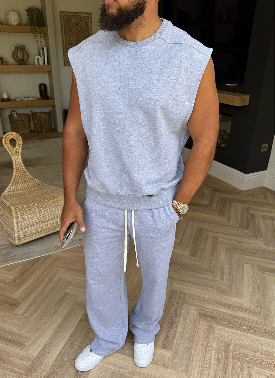 Sleeveless Sweatshirt - Grey