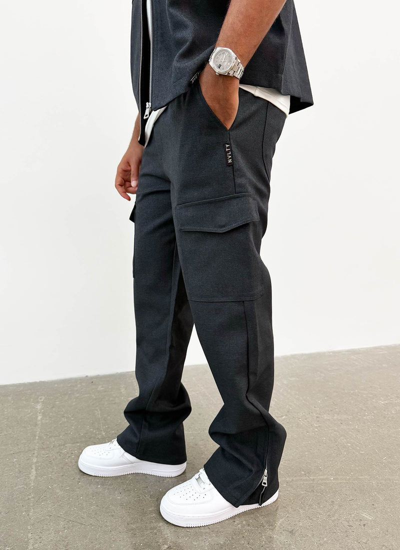 Tailored Militant Pants - Black