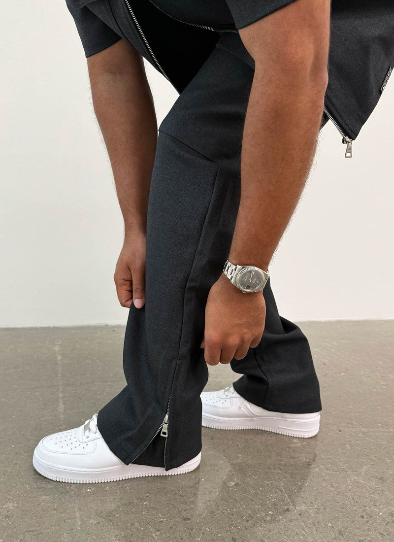 Tailored Militant Pants - Black