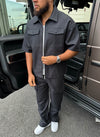 Tailored Militant Shirt - Black