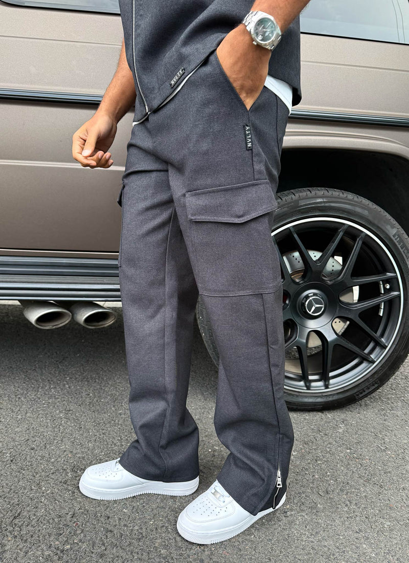 Tailored Militant Pants - Black