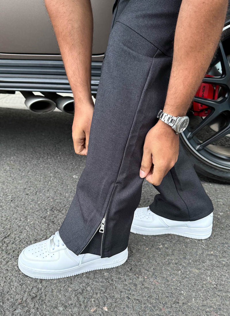 Tailored Militant Pants - Black