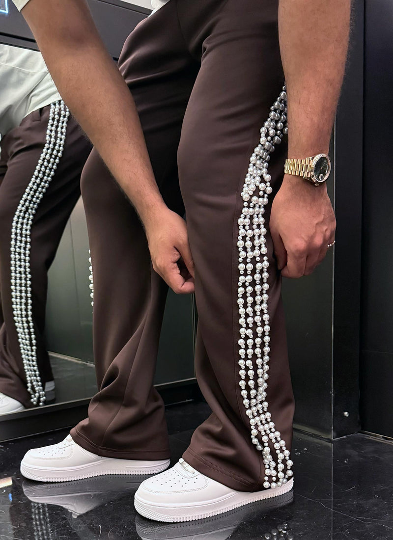 Pearl Joggers - Brown