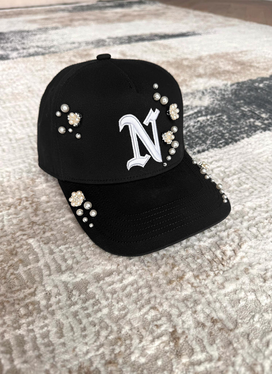 Pearl Cap - Black