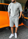 Scuba Structured Shorts - Grey