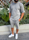 Scuba Structured T-Shirt - Grey