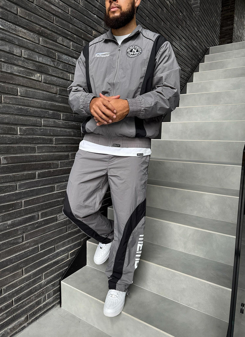 Members Track Jacket - Grey