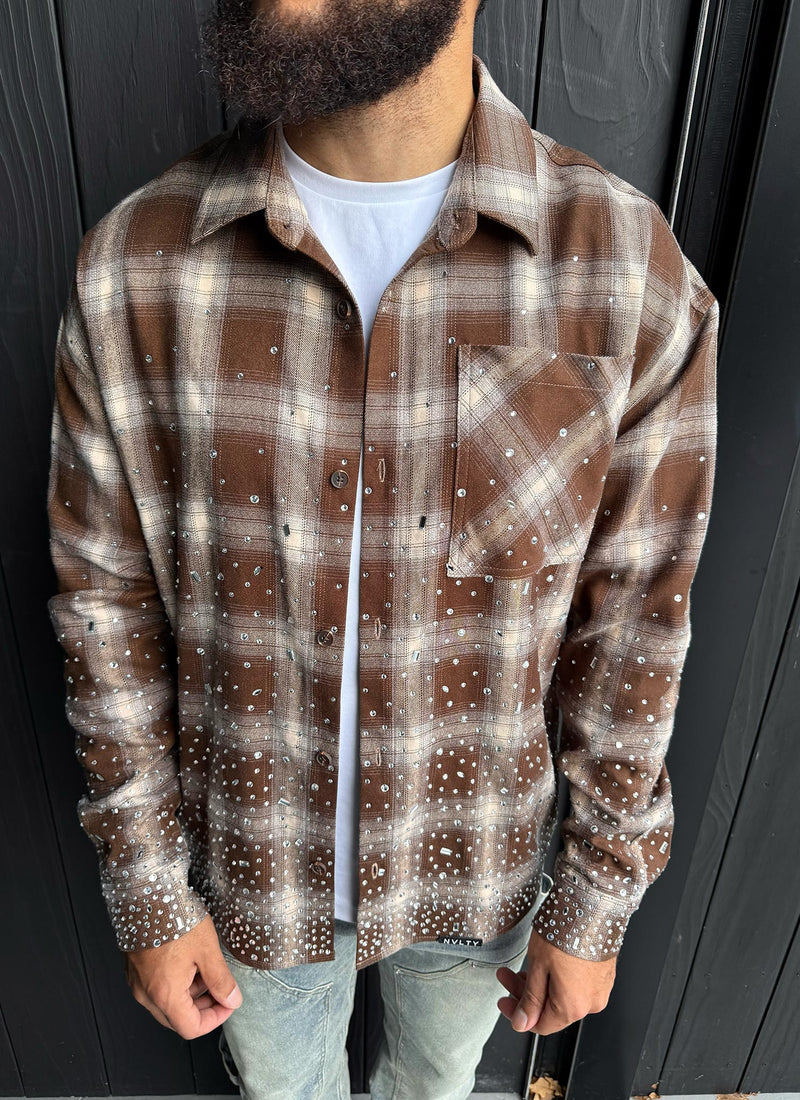 Vintage VVS Flannel - Brown