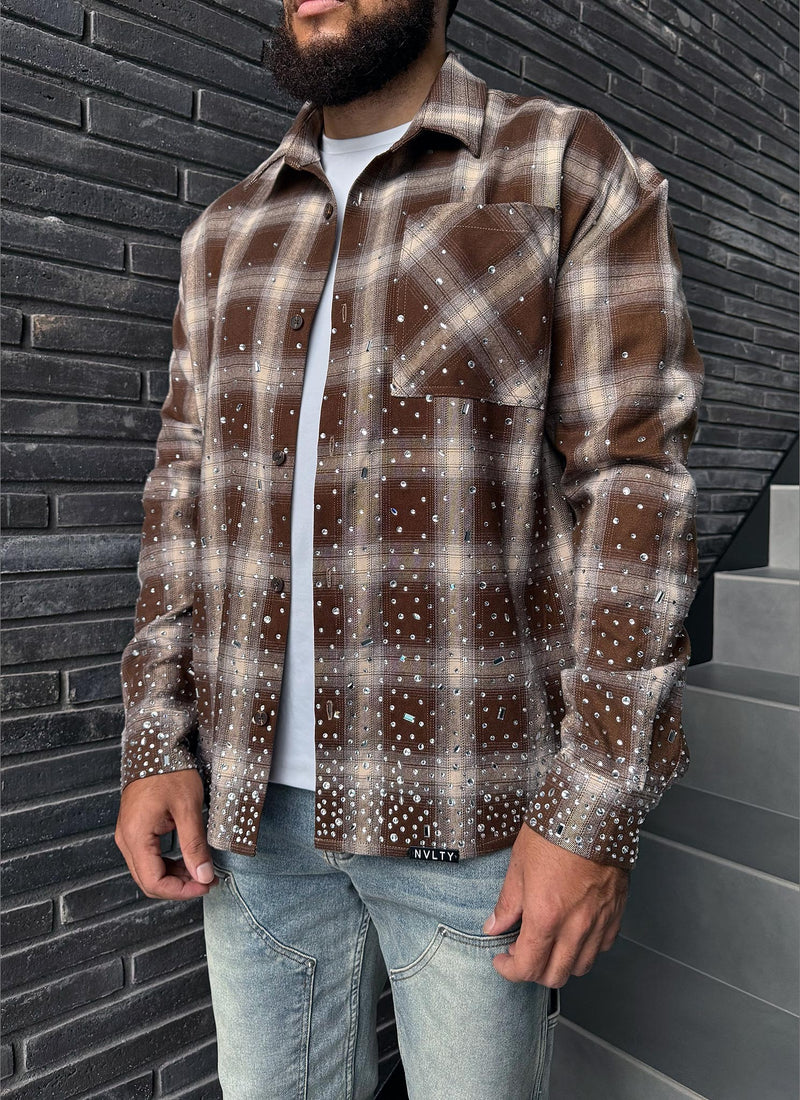 Vintage VVS Flannel - Brown