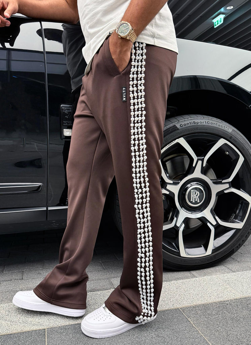 Pearl Joggers - Brown