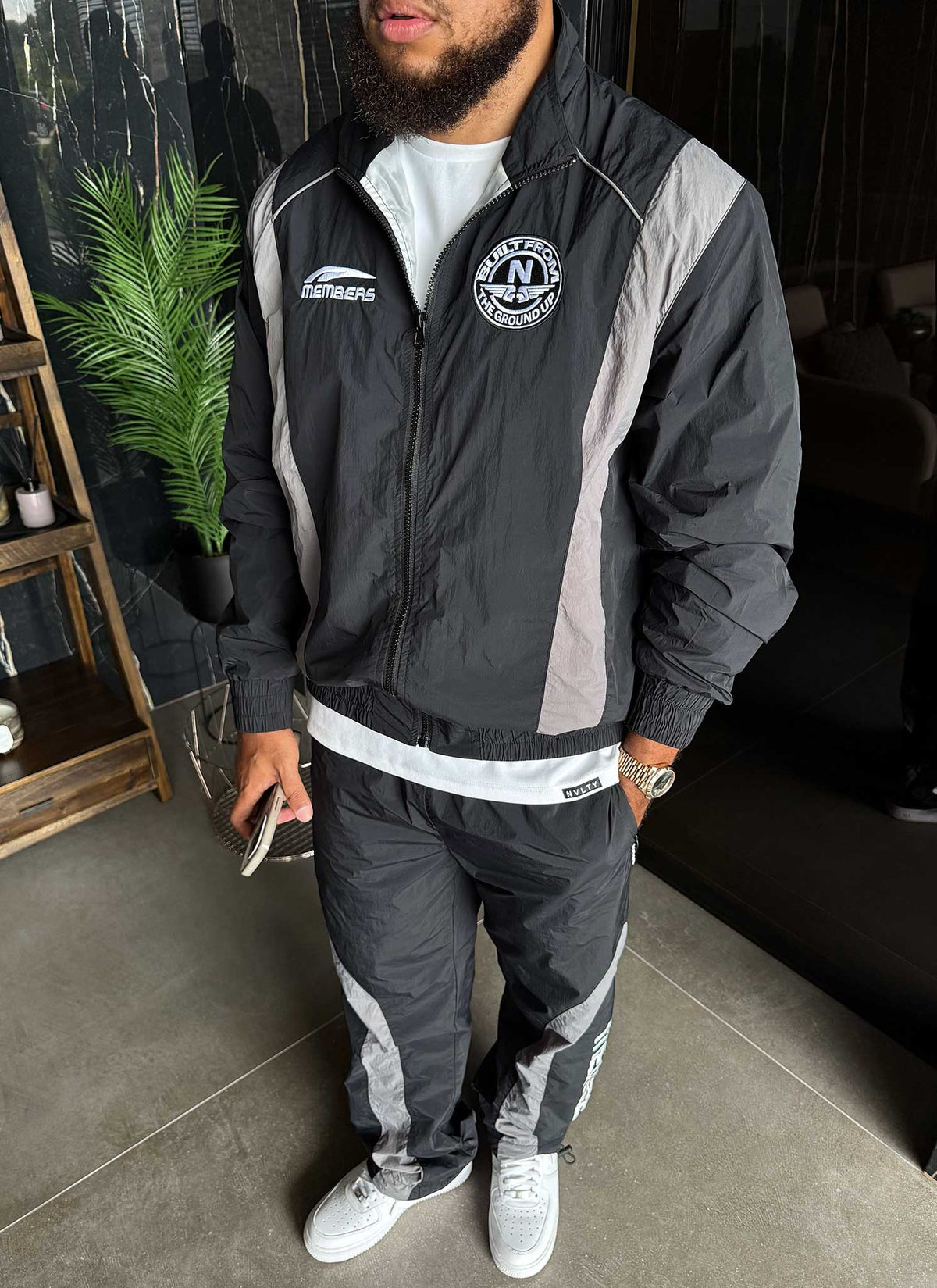 Members Track Pants - Black
