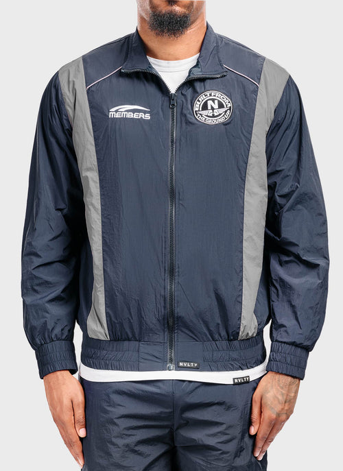 Members Track Jacket - Navy