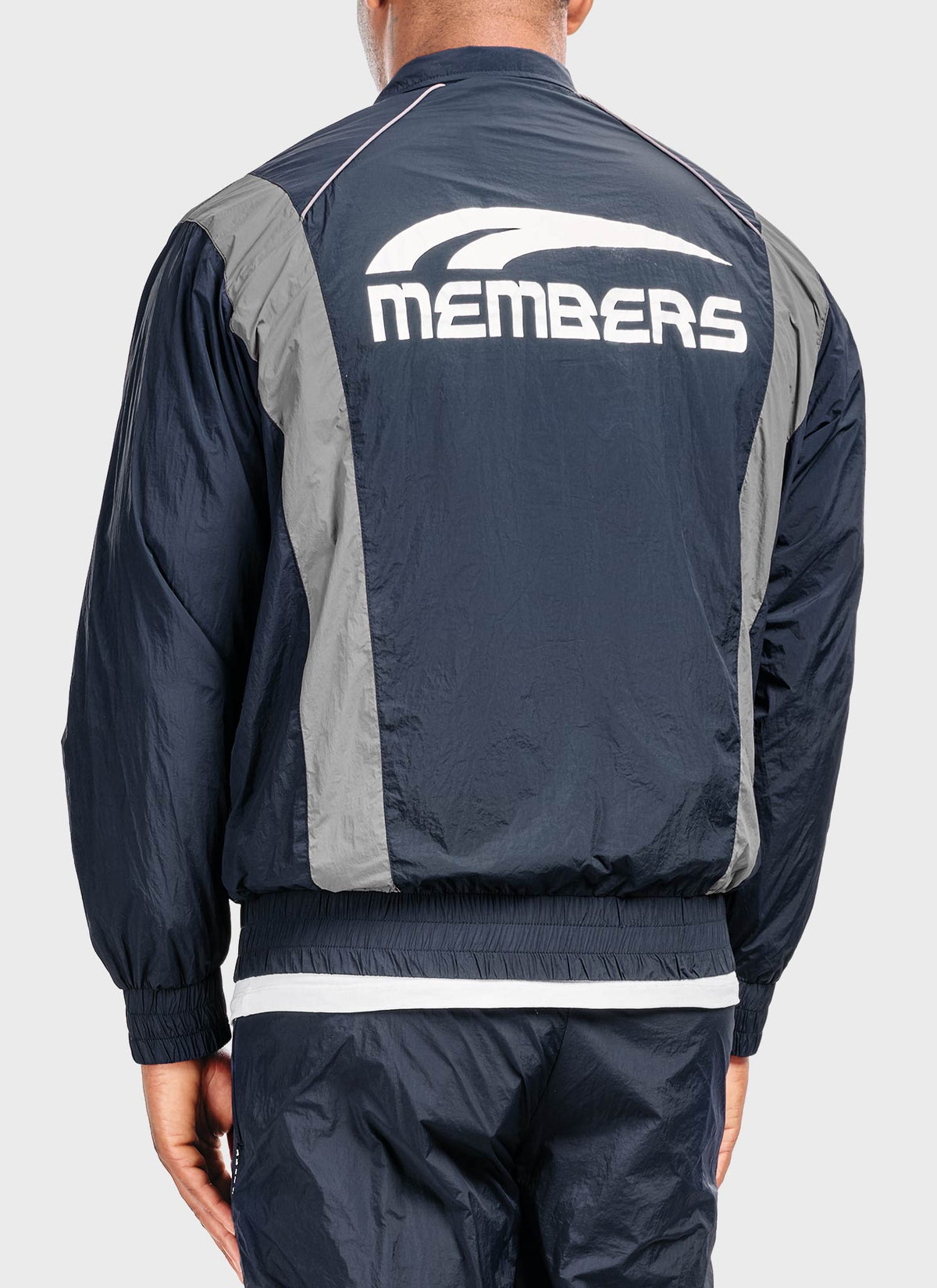 Members Track Jacket - Navy