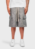 Nylon Cargo Shorts - Grey