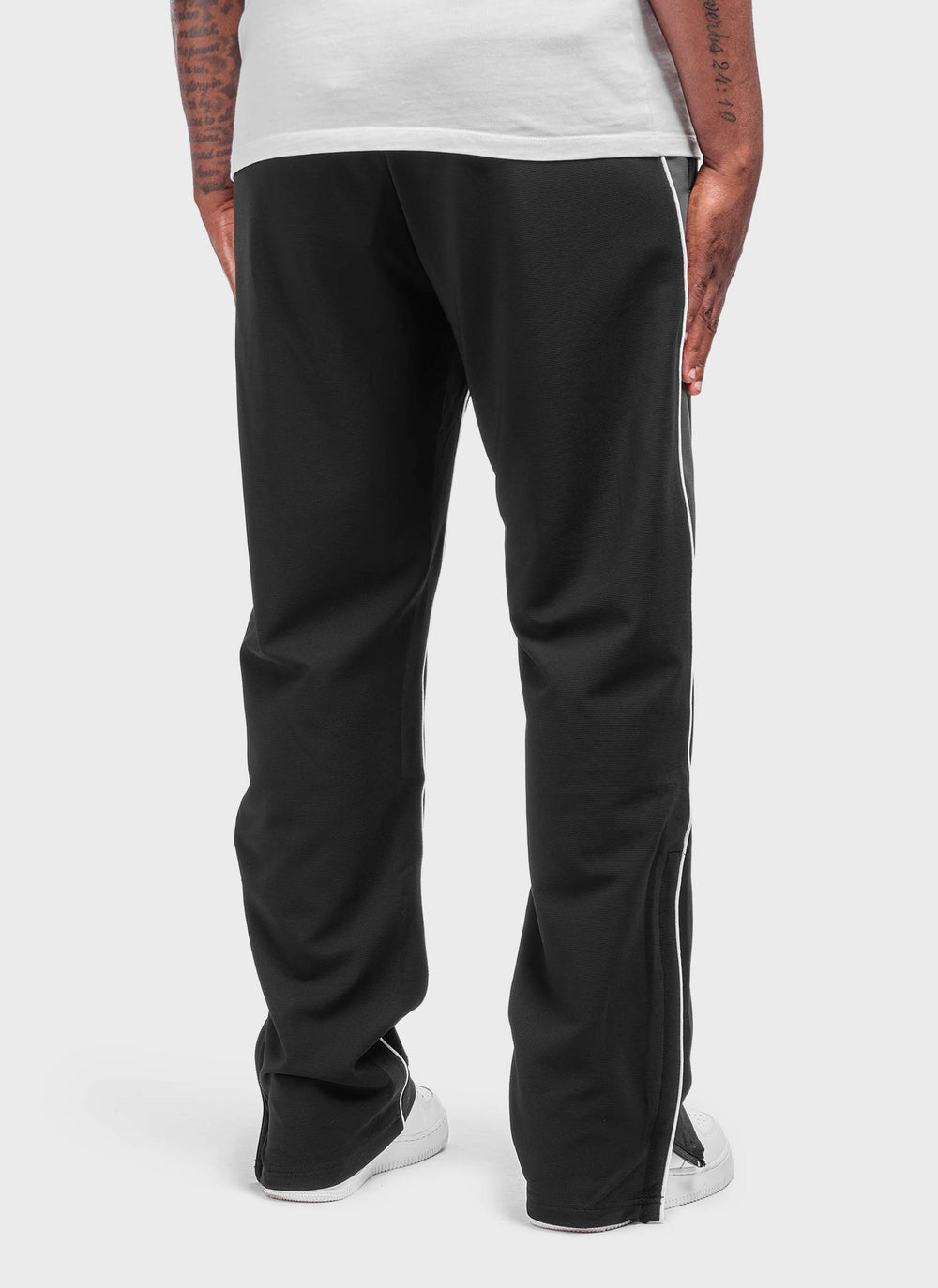 Athletic Track Pants - Black