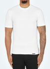Knit Fitted T-Shirt - White