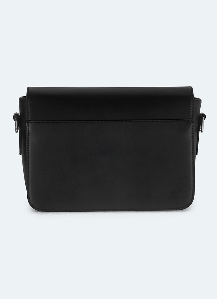 Leather Crossbody Bag - Black – N V L T Y