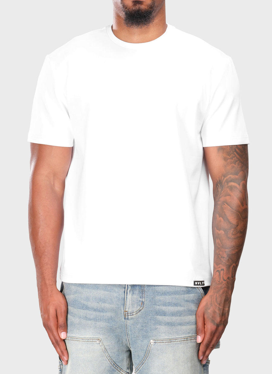 Luxe Cotton T-Shirt - White