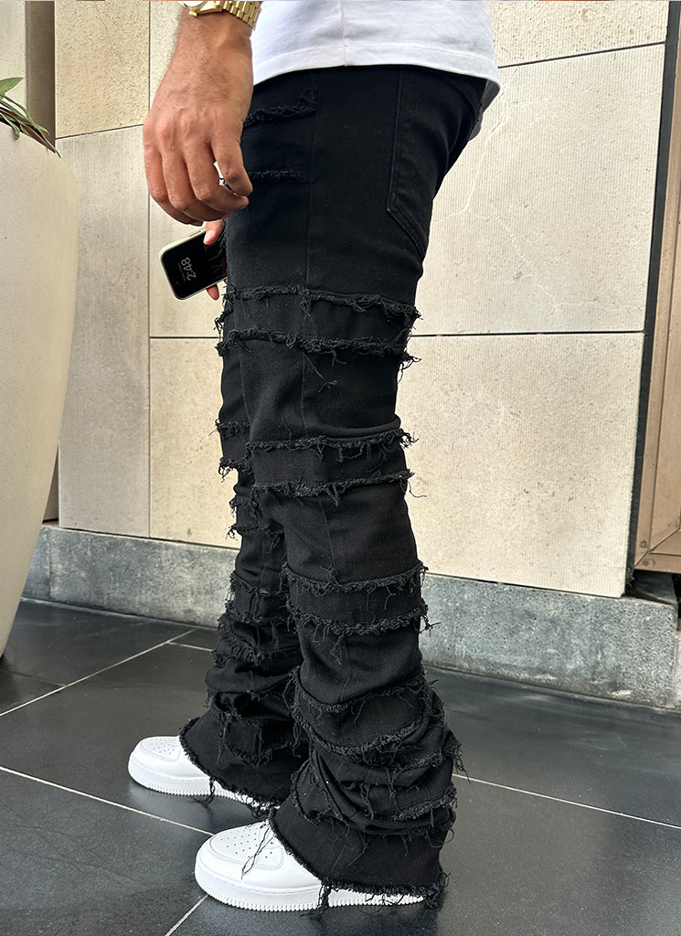 Pocket Black Jeans With White Thread Shop True Religion Rope